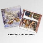 Sheltie Christmas Cards Multipack of 6