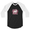 I Love Shelties Logo 3/4 Sleeve Raglan Shirt - Image 5