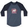 I Love Shelties Logo 3/4 Sleeve Raglan Shirt - Image 6