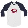 I Love Shelties Logo 3/4 Sleeve Raglan Shirt - Image 10