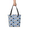 Blue Sheltie Pattern Tote Bag - Image 4