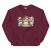 Santa's Little Shelties Unisex Sweatshirt - Image 4