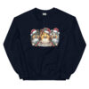 Santa's Little Shelties Unisex Sweatshirt - Image 3