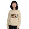 Santa's Little Shelties Unisex Sweatshirt - Image 2