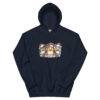 Santa's Little Shelties Unisex Hoodie - Image 3